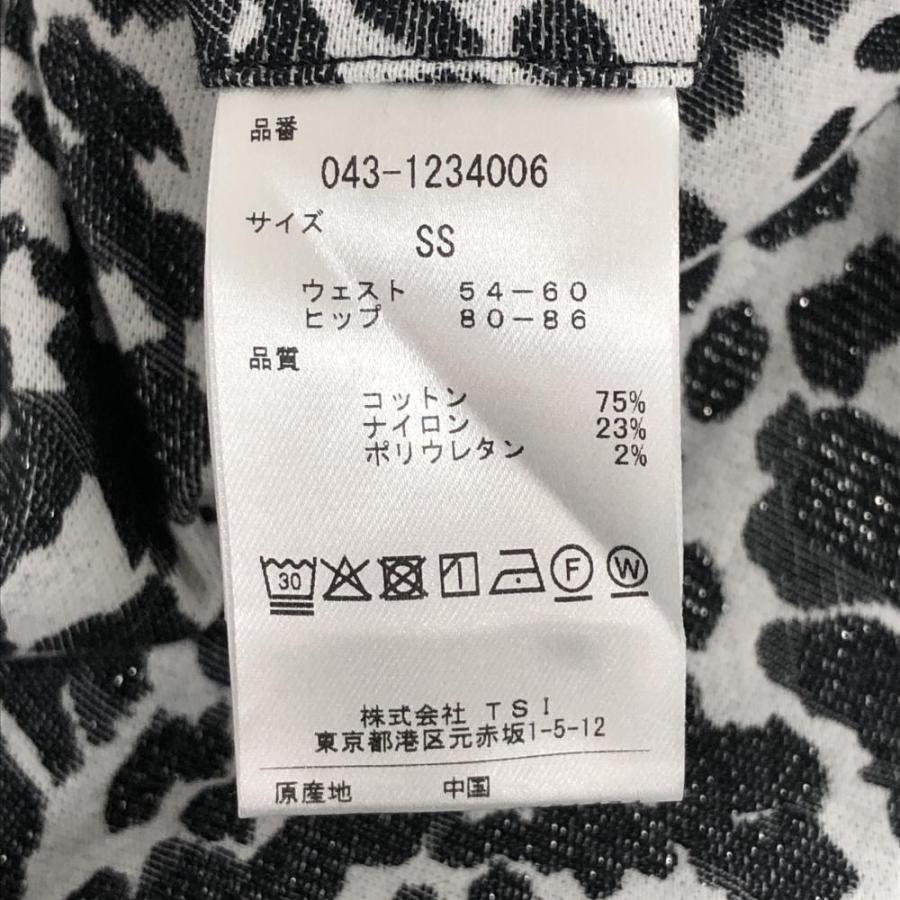 St ANDREWS セントアンドリュース スカート 白×黒 レオパード St ANDREWS セントアンドリュース スカート 白×黒 レオパード