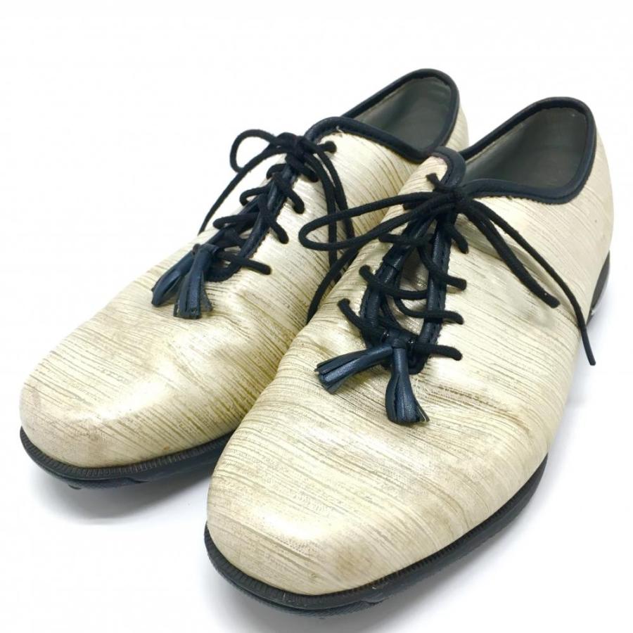 FootJoy（フットジョイ） ゴルフシューズ ゴールド×白 91690J