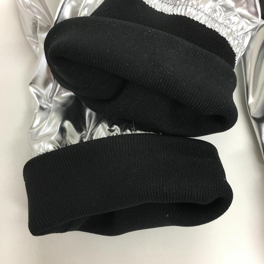 PEARLY GATES パーリーゲイツ ジャケットブルゾン シルバー×黒 PEARLY GATES パーリーゲイツ ジャケットブルゾン シルバー×黒