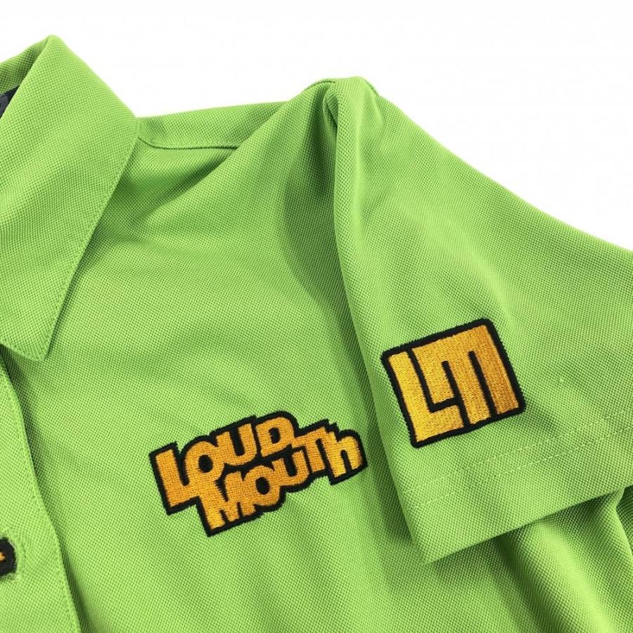 LOUDMOUTH ラウドマウス 半袖ポロシャツ ライトグリーン