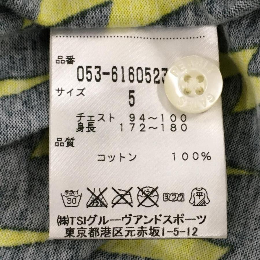 PEARLY GATES（パーリーゲイツ） 半袖ポロシャツ ダークグレー