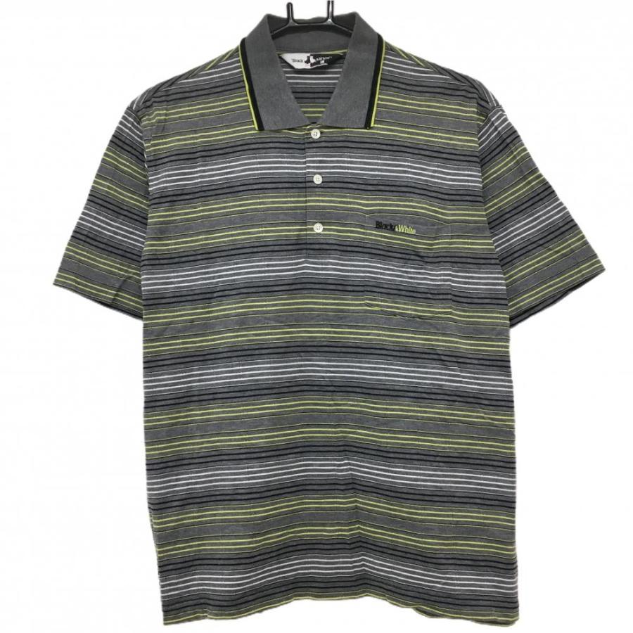 Black&White ゴルフウェア ポロシャツ