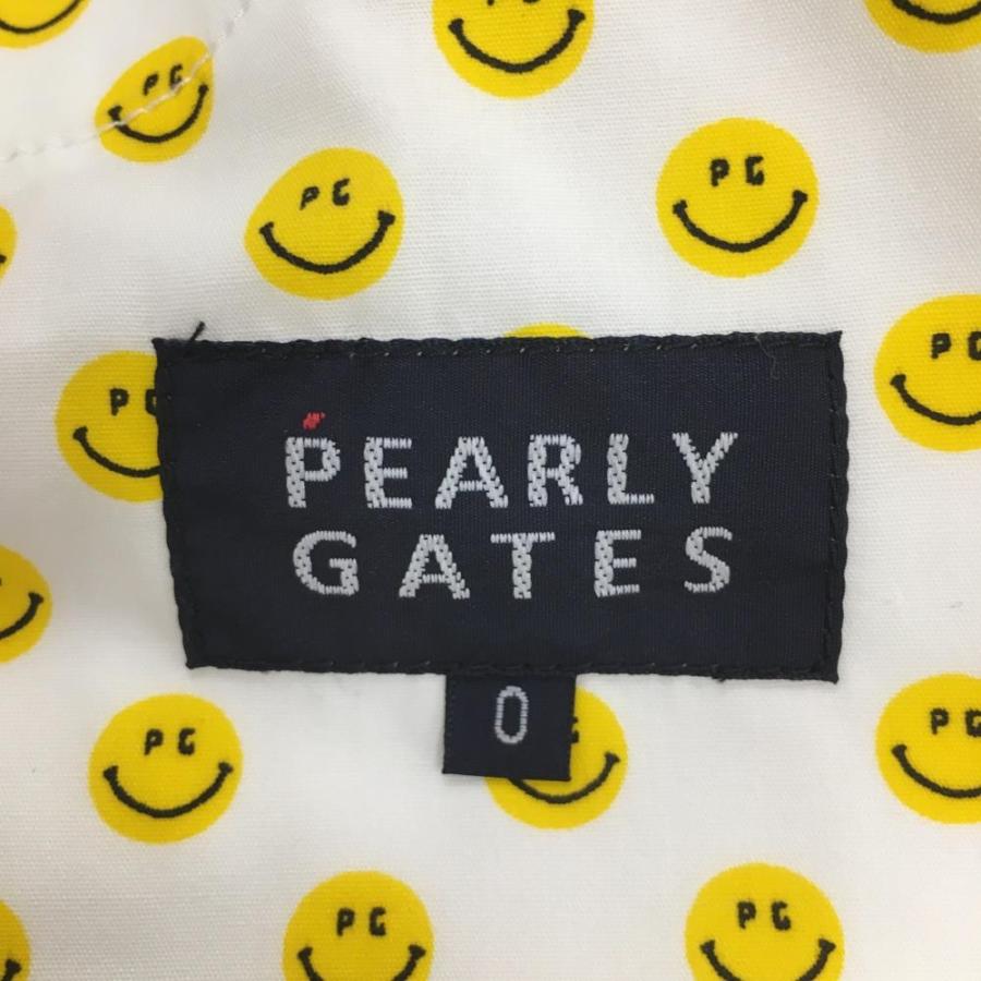 PEARLY GATES（パーリーゲイツ） スカート 白 ニコちゃん スマイル