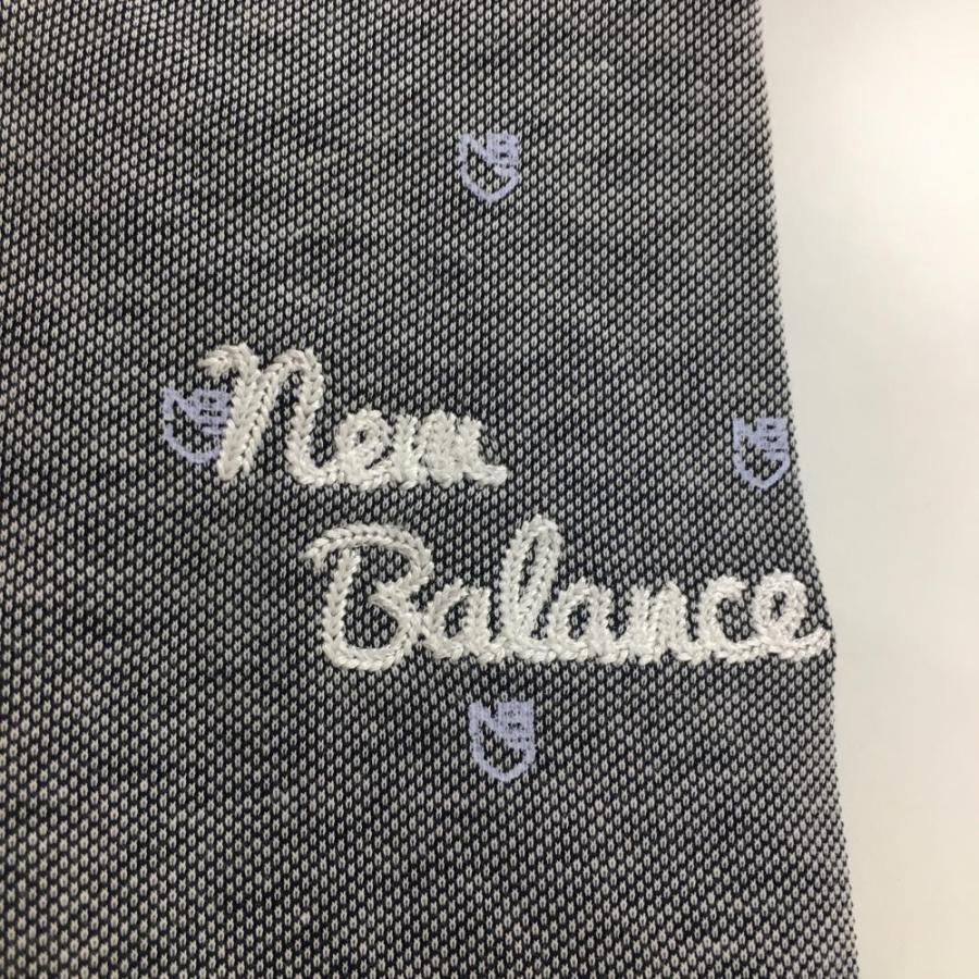 New Balance（ニューバランス） 長袖シャツ 杢ネイビー系×ライトブルー