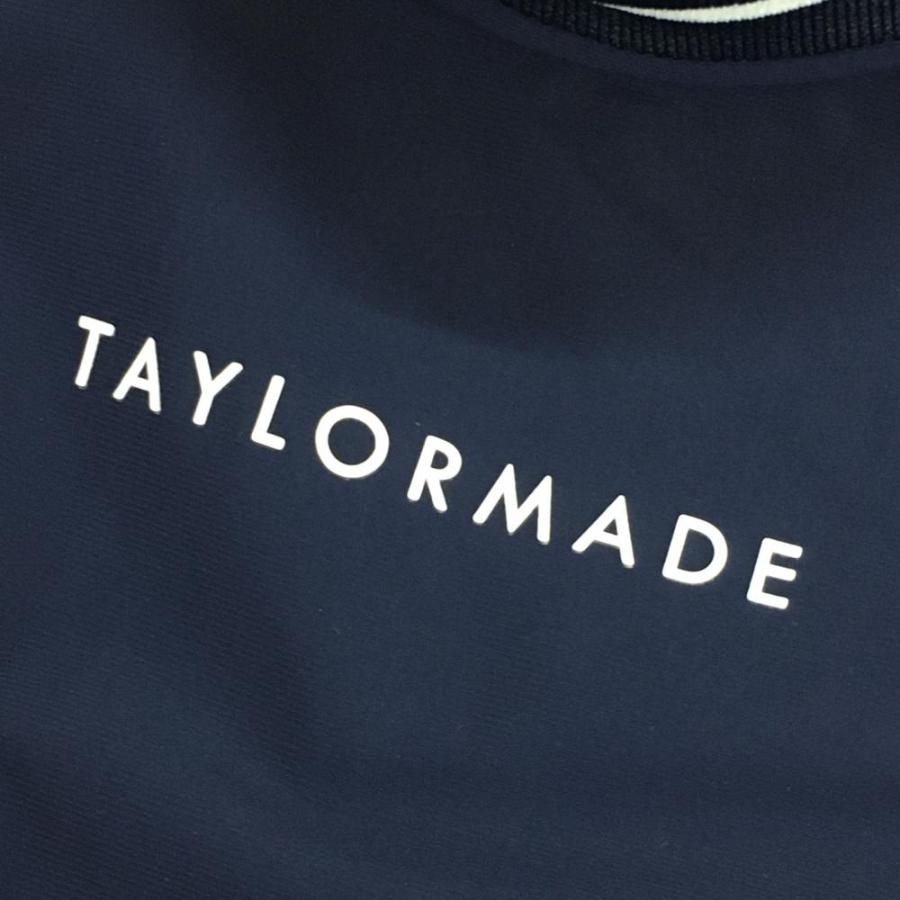 TAYLORMADE 　ネイビー 　ハイネックワンピース　ゴルフウェア　紺色 TaylorMade（テーラーメイド） ハイネックワンピース ネイビー×白