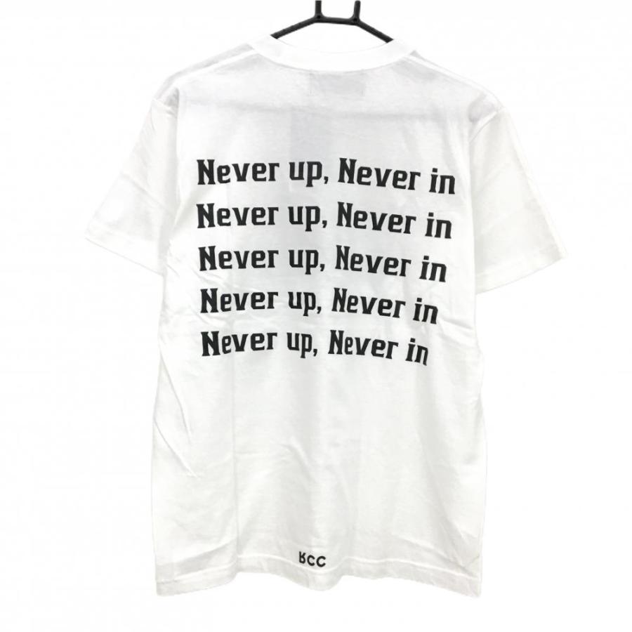 エフアールツーゴルフ Tシャツ 白×黒 ビッグプリント メンズ M エフアールツーゴルフ Tシャツ 白×黒 ビッグプリント メンズ M