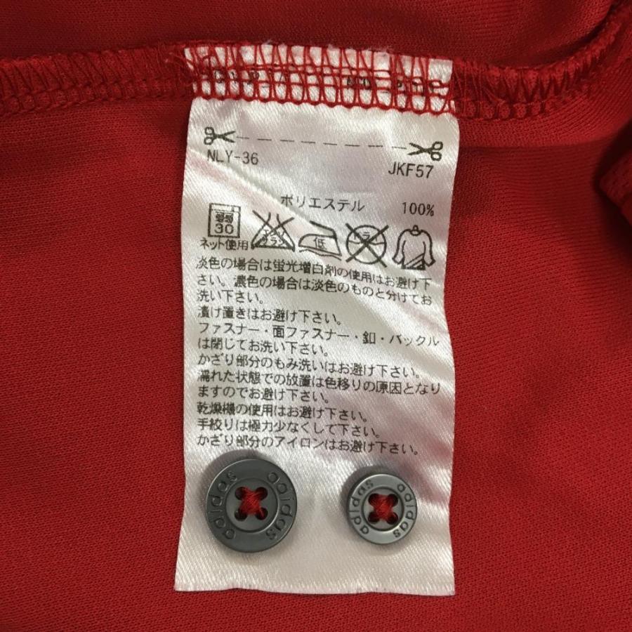 新品XL Adidas ショートスリーブ ポロシャツ レッド　JL5987 mens-adidas-red-louisville-