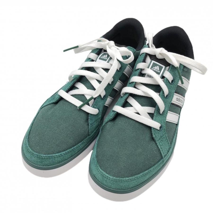 adidas アディダス ゴルフシューズ グリーン×白 Q46713 3ライン adidas アディダス ゴルフシューズ グリーン×白 Q46713 3ライン