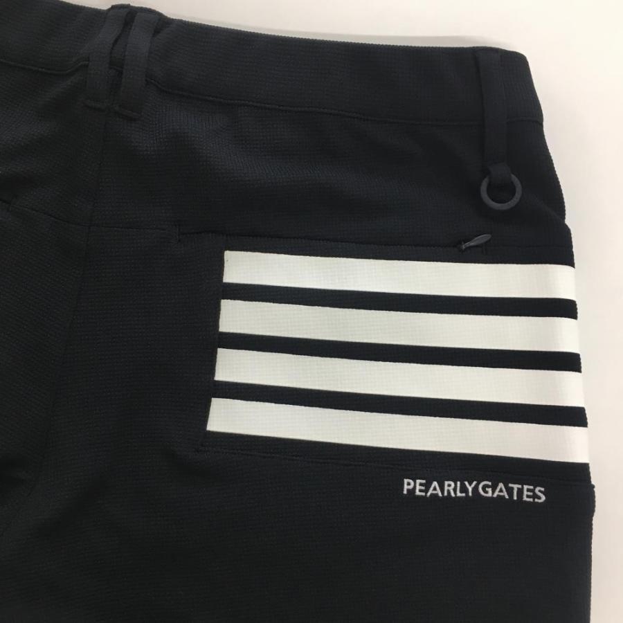 PEARLY GATES（パーリーゲイツ） ハーフパンツ ダークネイビー×白 一部