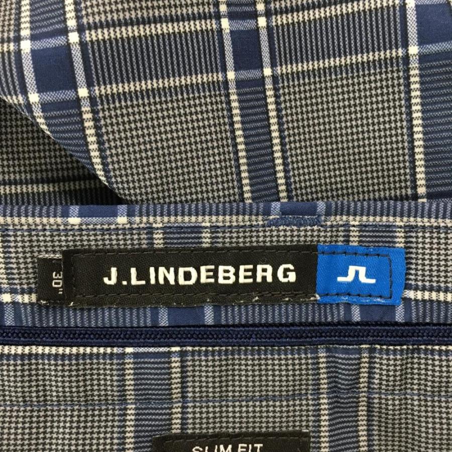 J.LINDEBERG（ジェイリンドバーグ） ハーフパンツ グレー×ネイビー
