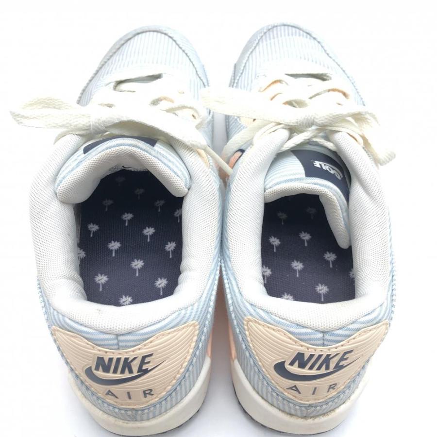 NIKE ナイキ ゴルフシューズ ライトブルー×ピンク ストライプ NIKE ナイキ ゴルフシューズ ライトブルー×ピンク ストライプ