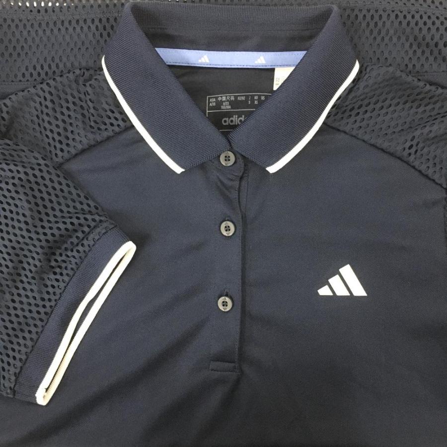 【美品】adidas スポーティー＆リッチ 半袖ポロシャツ ネイビー adidas SPORTY & RICH POLO TEE ナイトネイビー（アディダス