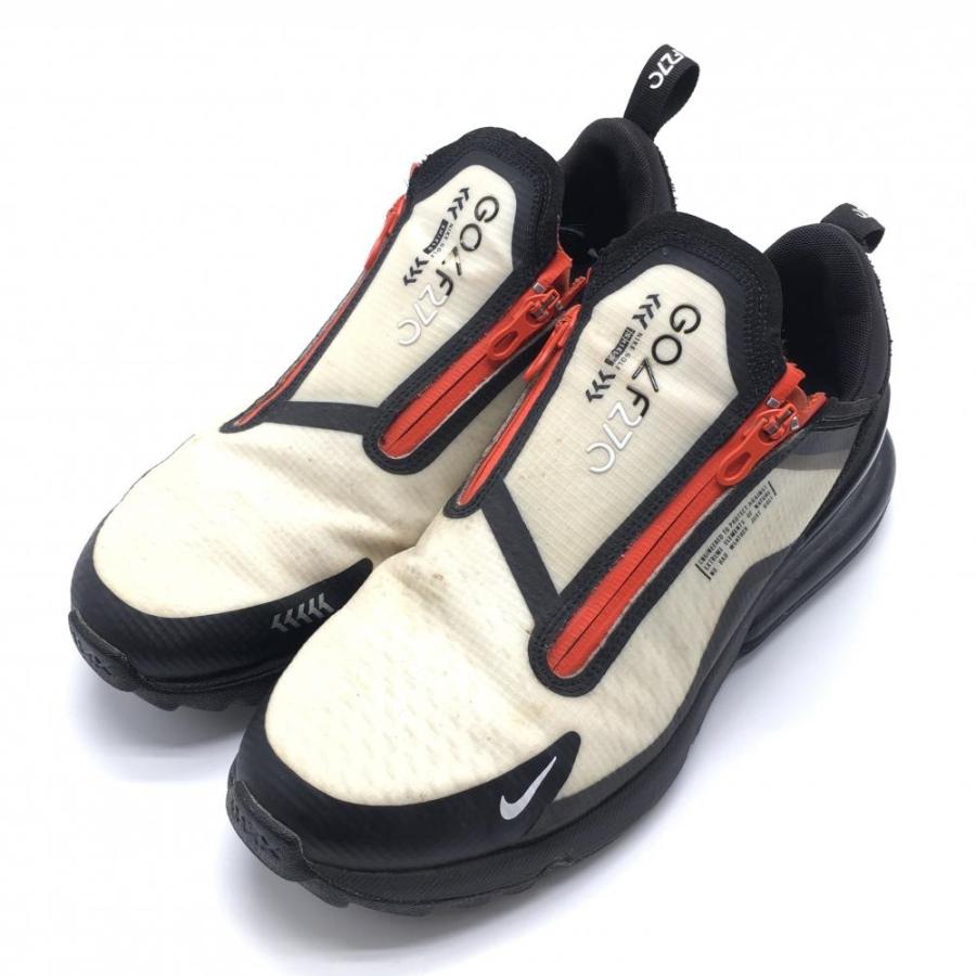 NIKE ナイキ ゴルフシューズ アイボリー×黒 エアマックス270 NIKE ナイキ ゴルフシューズ アイボリー×黒 エアマックス270