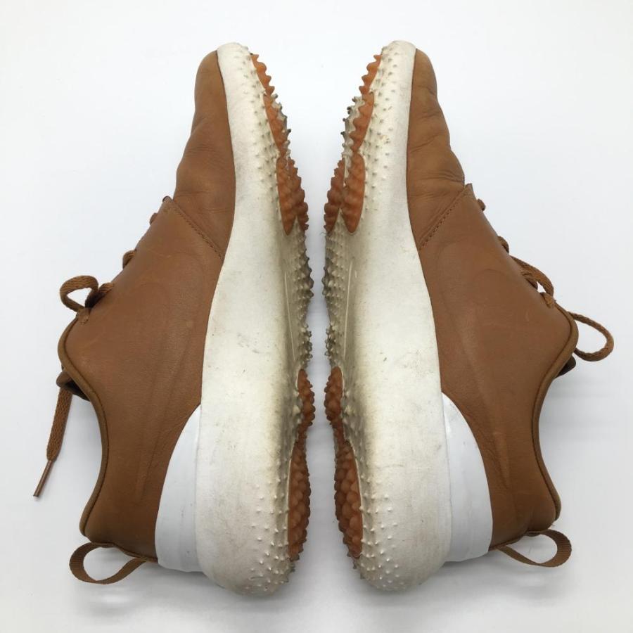 Nike ゴルフシューズ ハイカット ベージュ/ブラウン 新品 NIKE ナイキ ゴルフシューズ ブラウン スパイクレス ローシG