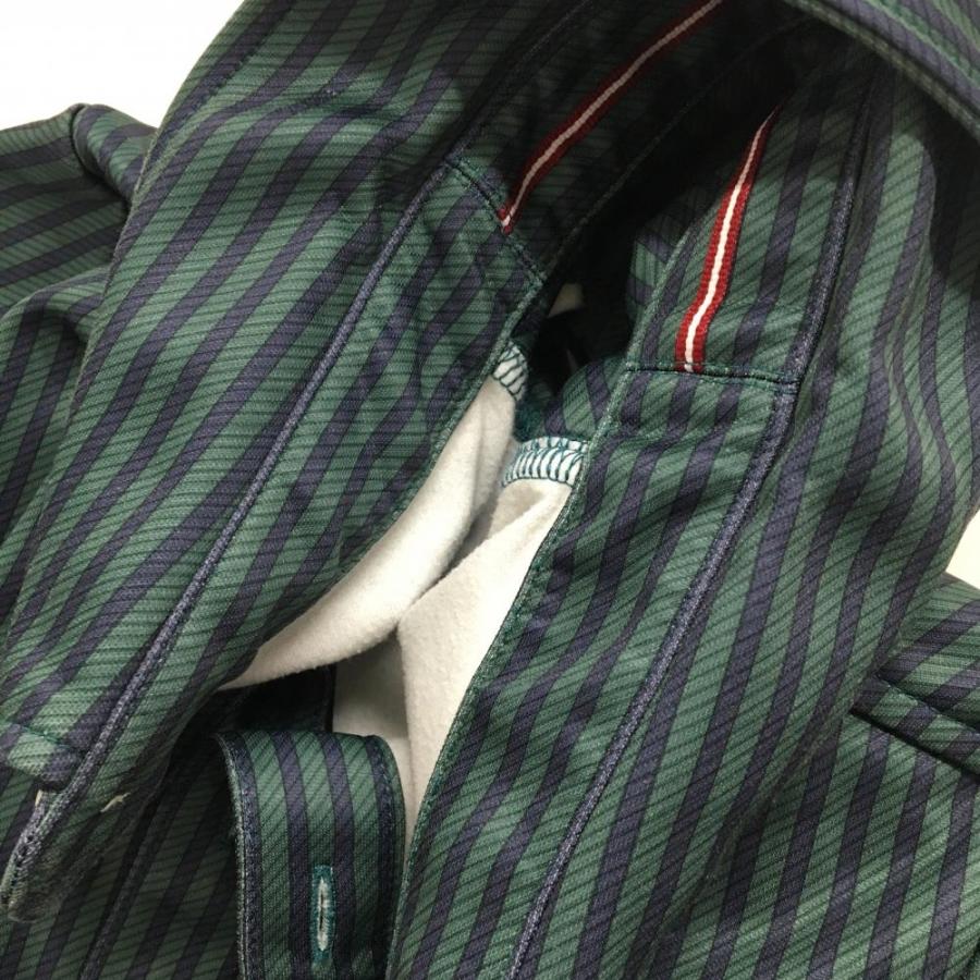 Callaway（キャロウェイ） 長袖ポロシャツ ダークグリーン×ネイビー
