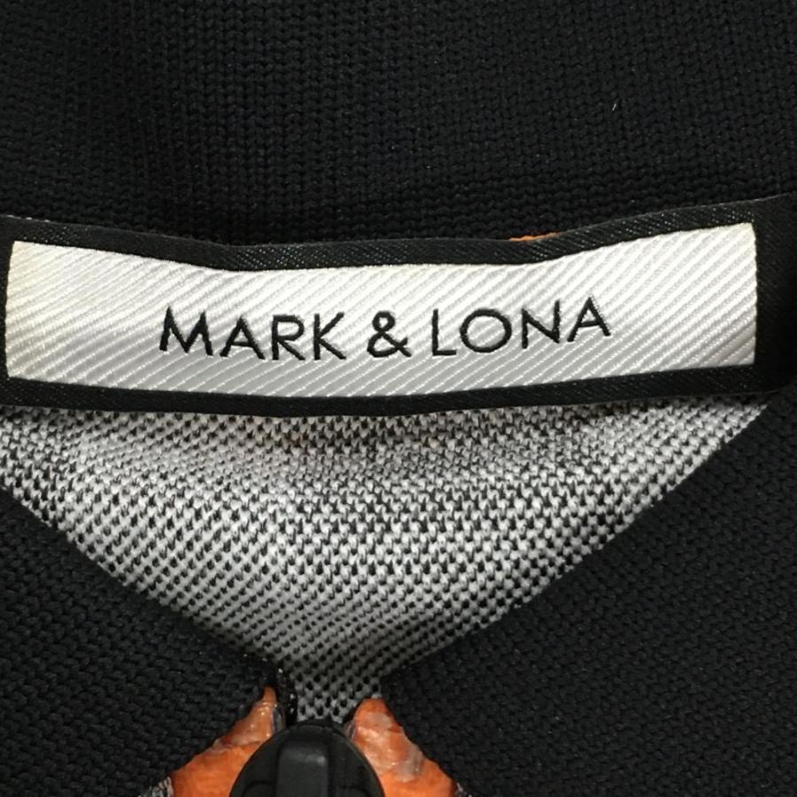 MARK&LONA（マークアンドロナ） 半袖ポロシャツ ダークブラウン×杢