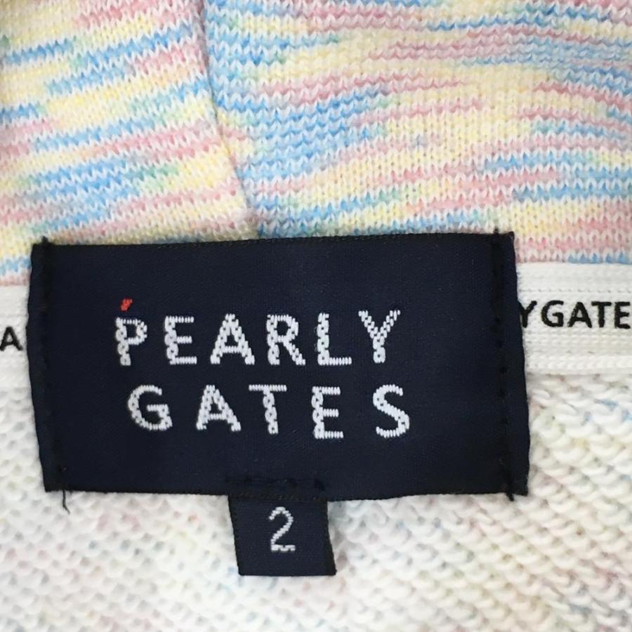 PEARLY GATES パーリーゲイツ ジップパーカー イエロー×レッド PEARLY GATES パーリーゲイツ ジップパーカー イエロー×レッド