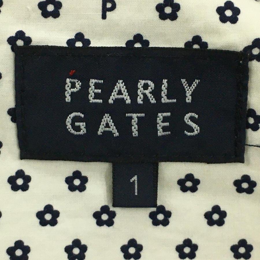 PEARLY GATES（パーリーゲイツ） スカート ネイビー 織生地 ウエスト