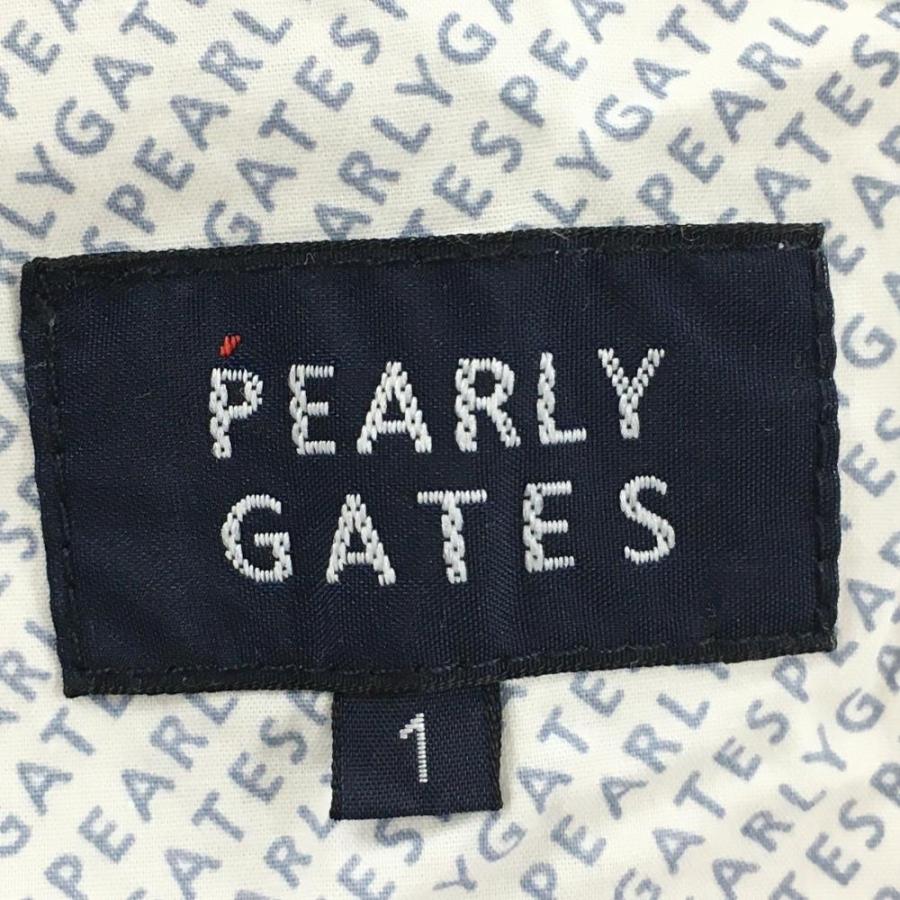 PEARLY GATES（パーリーゲイツ） スカート 白×黒×レッド チェック ヤシ