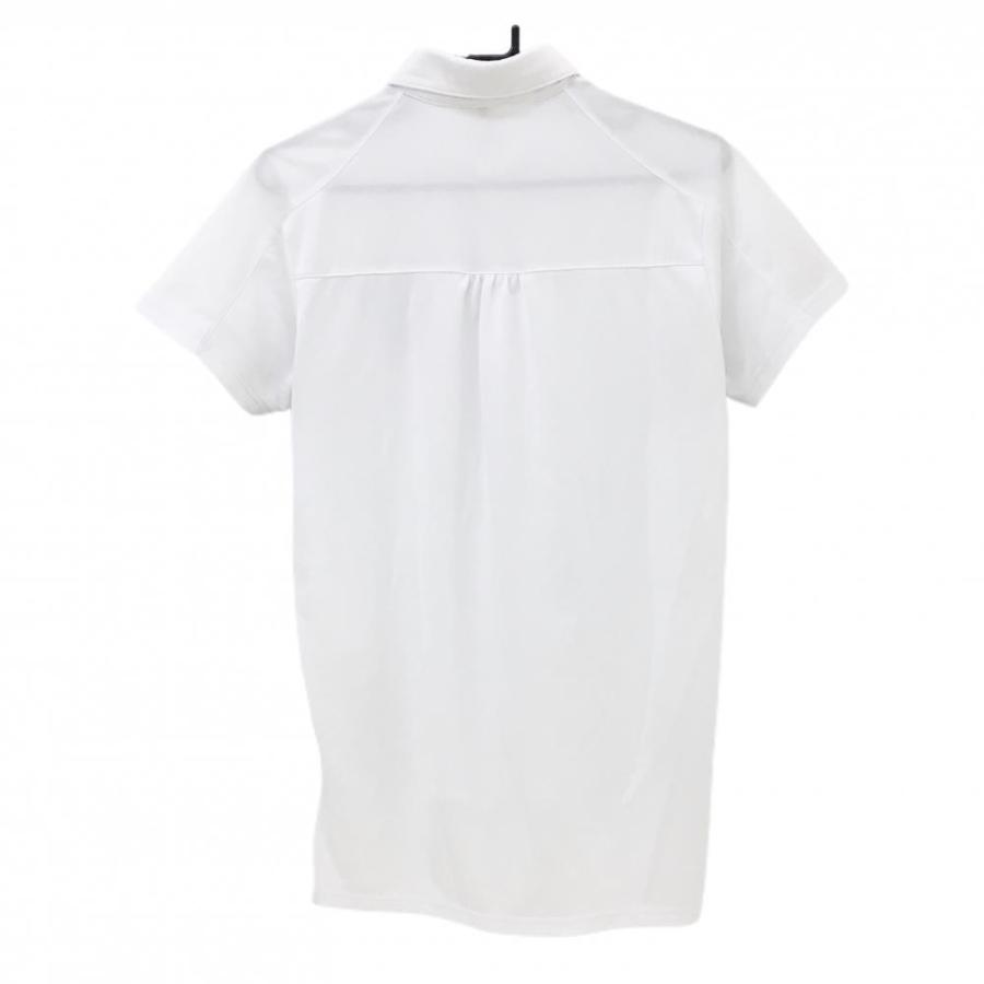 Russeluno ラッセルノ 半袖ポロシャツ 白×シルバー ルチャ