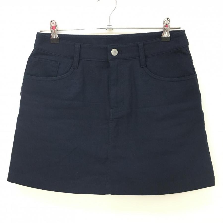 Jack Bunny!!（ジャックバニー） スカート ネイビー 織生地 内側