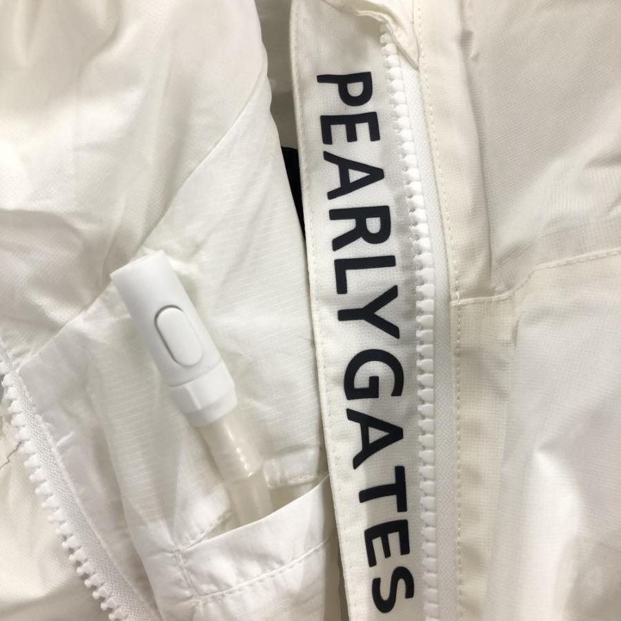 PEARLY GATES パーリーゲイツ エアダウンベスト 白 サイドロゴ PEARLY GATES パーリーゲイツ エアダウンベスト 白 サイドロゴ