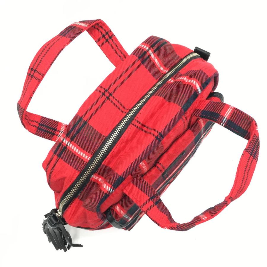 PEARLY GATES パーリーゲイツ カートバッグ レッド ゴルフ PEARLY GATES パーリーゲイツ カートバッグ レッド×黒 チェック