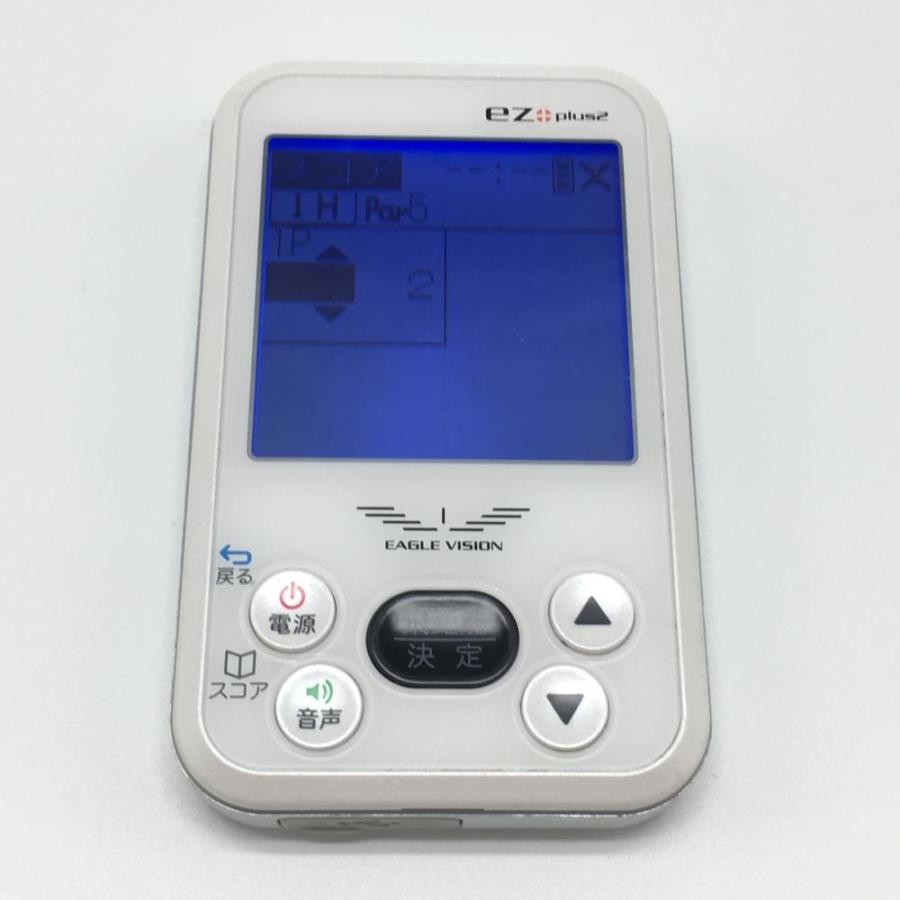 イーグルビジョン ez plus2 白 EV-615 GPSナビ 通電確認済ゴルフ EAGLE