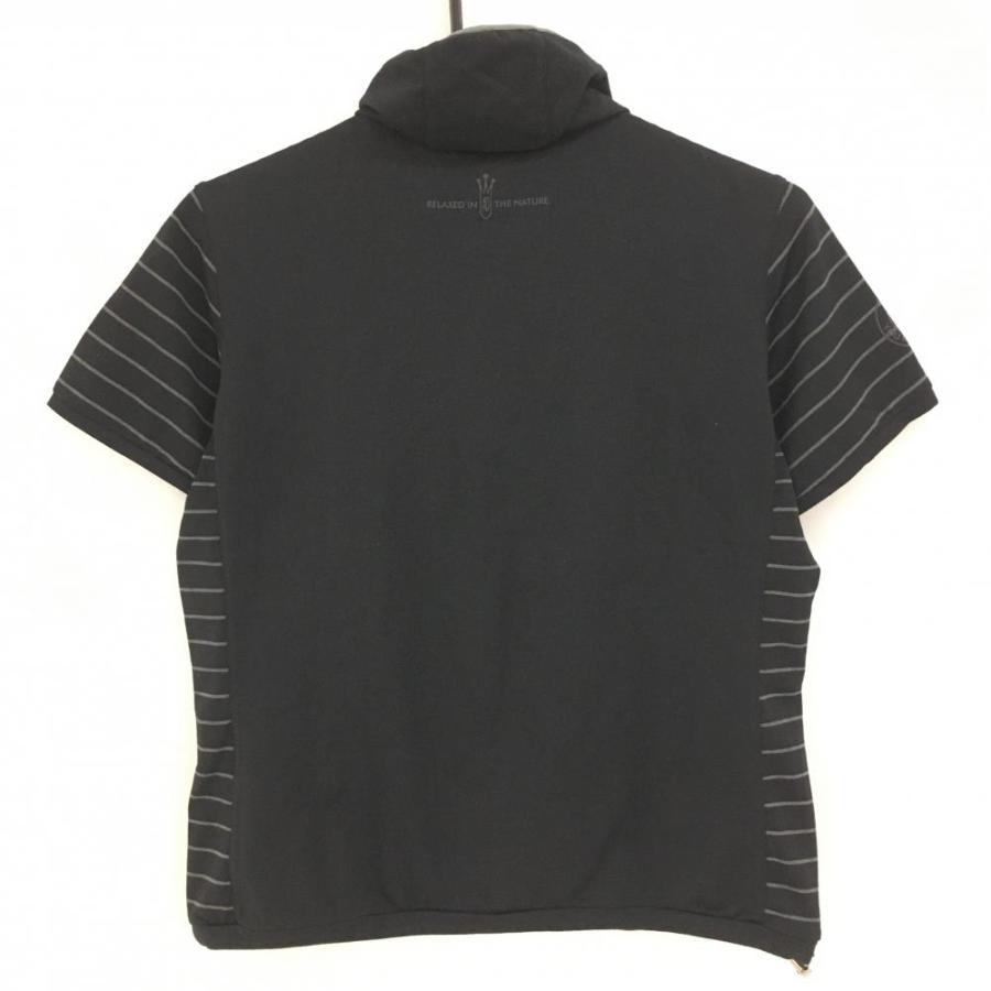 値下げ！【新品】アダバット　ゴルフ　レディース　サイズ38 ハイネック　グレー 放熱冷却】クールプリントハイネックインナー（カットソー） | adabat