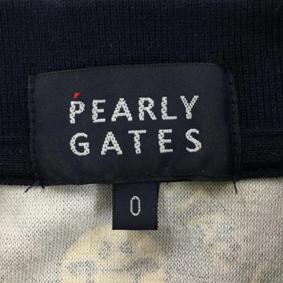 PEARLY GATES パーリーゲイツ 半袖ポロシャツ ネイビー×イエロー PEARLY GATES パーリーゲイツ 半袖ポロシャツ ネイビー×イエロー