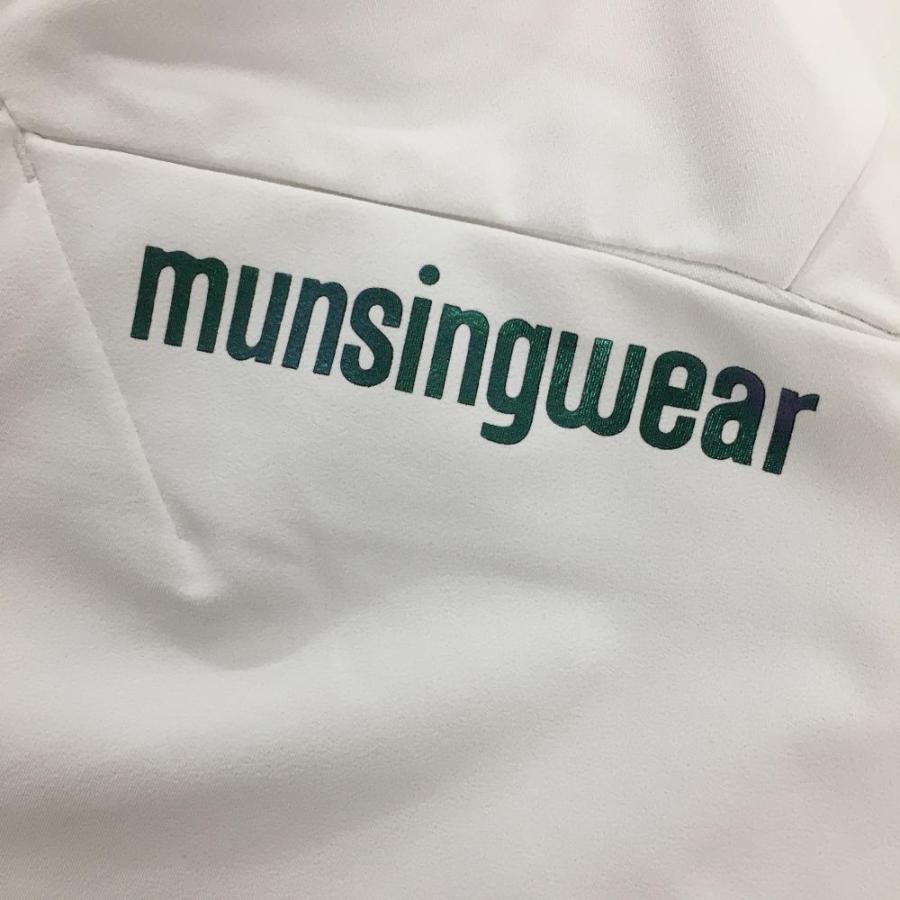 マンシングウェア パンツ 白 ポケット口ロゴ ストレッチ レディース 11