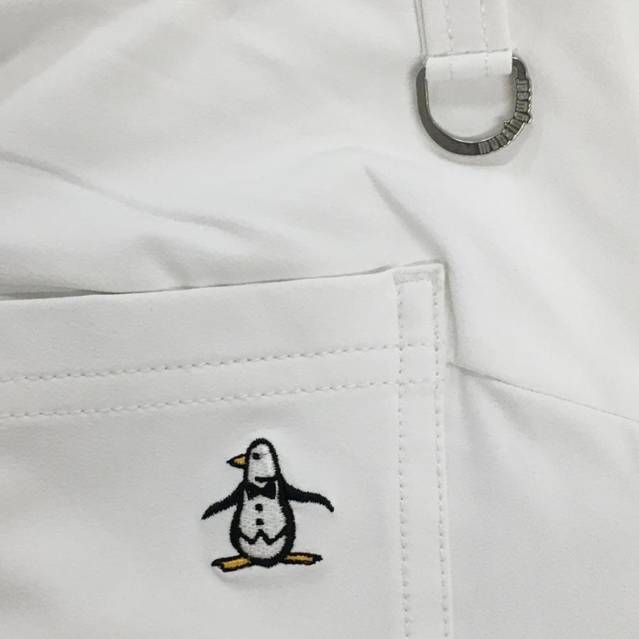 マンシングウェア パンツ 白 ポケット口ロゴ ストレッチ レディース 11
