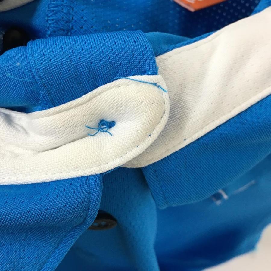PUMA（プーマ） 半袖ポロシャツ ライトブルー 織生地 袖下メッシュ