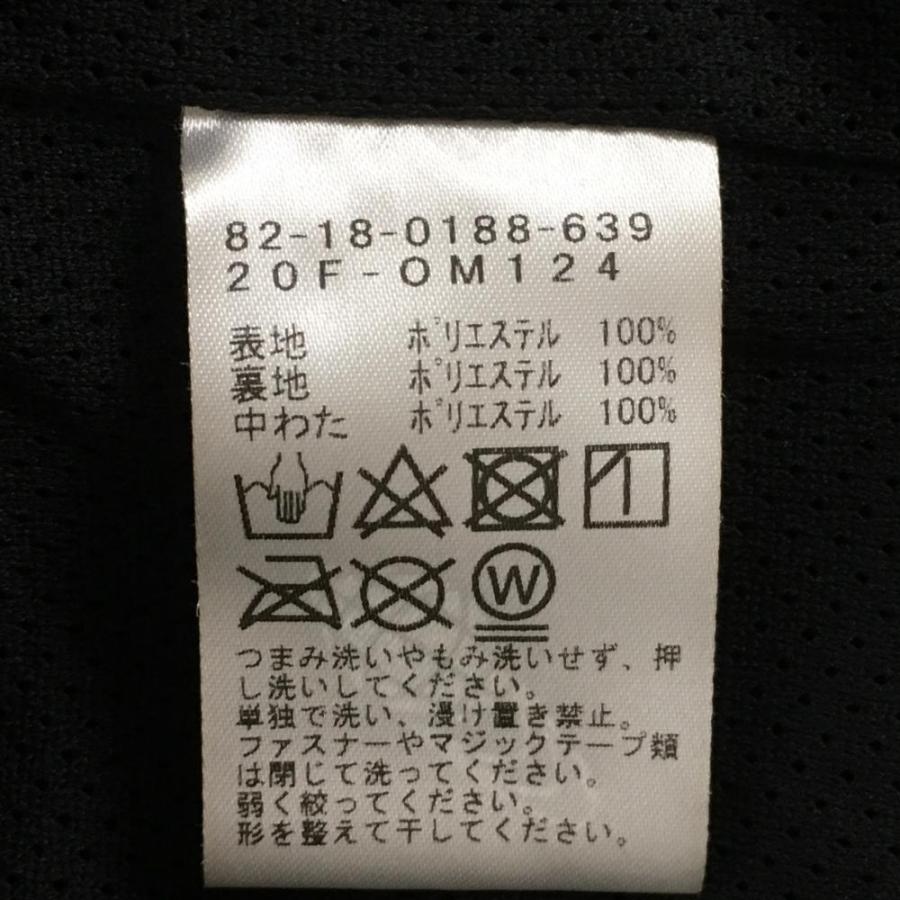 ビームスゴルフ 中綿ジャケット 黒 ロゴプリント メンズ M ビームスゴルフ 中綿ジャケット 黒 ロゴプリント メンズ M