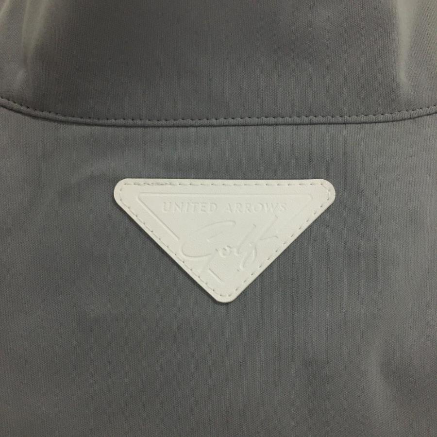 美品】ユナイテッドアローズゴルフ ジャケットブルゾン グレー 美品】ユナイテッドアローズゴルフ ジャケットブルゾン グレー