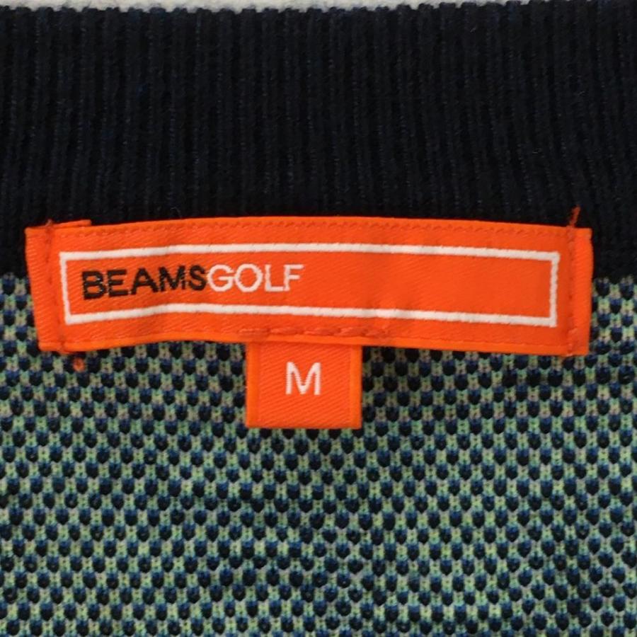 BEAMSGOLF 総柄ニットセーター メンズM 【公式通販】