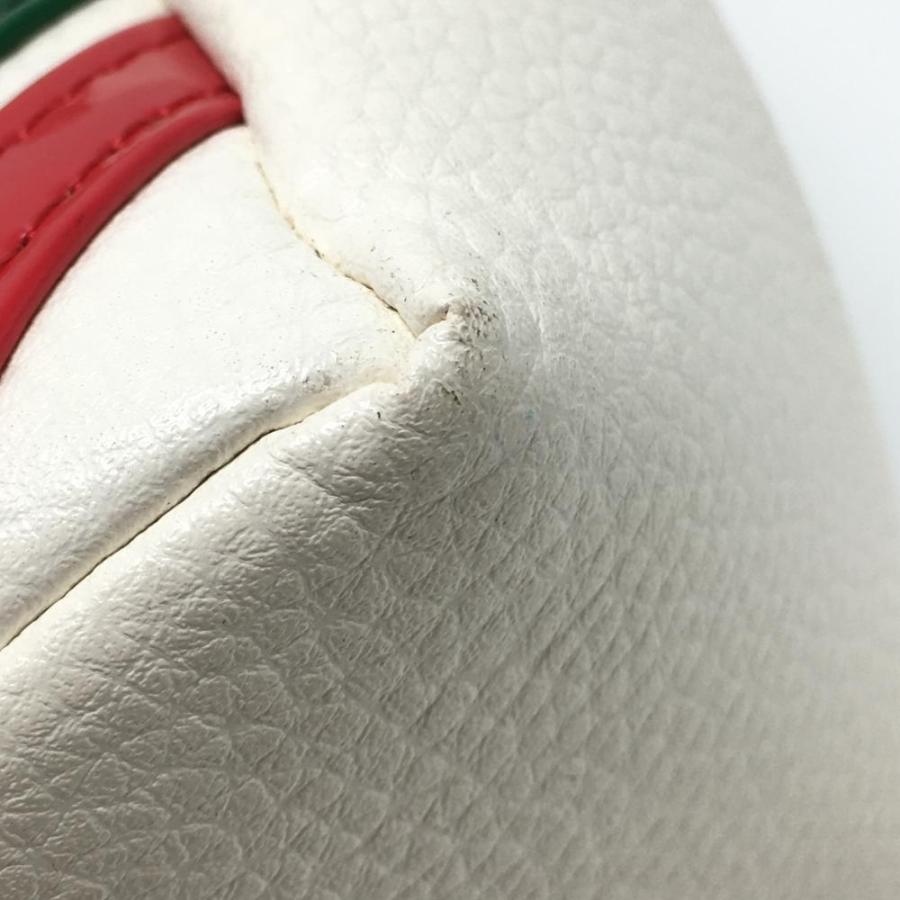 美品】タイトリスト カートバッグ 白×グリーン 内側ポケット ゴルフ