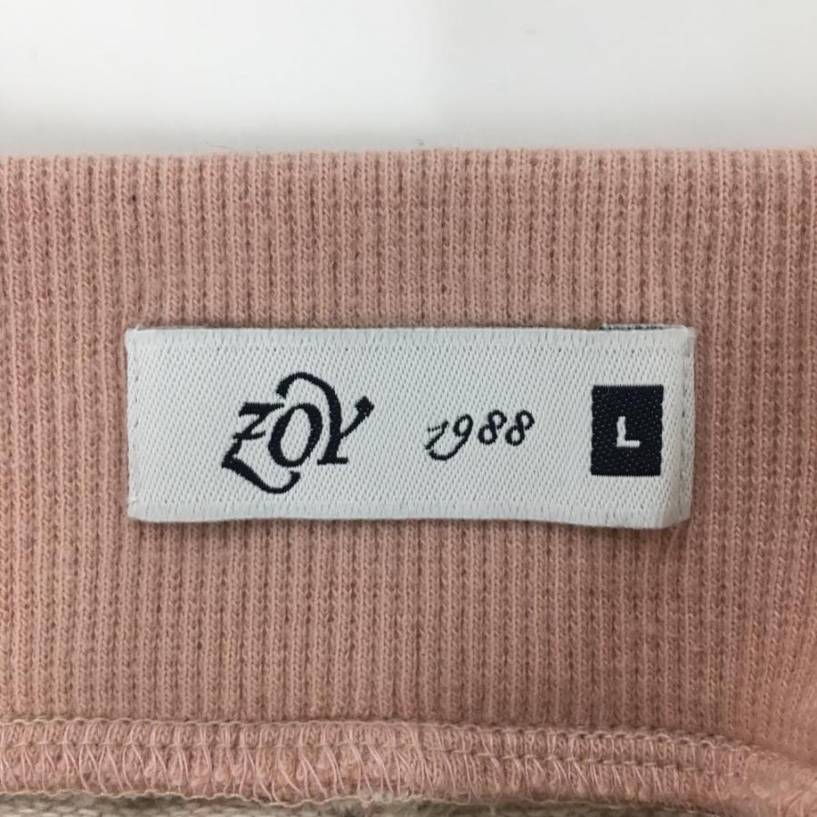 未使用⭐︎ZOY レディース ゴルフスカート カモフラ柄 ZOY（ゾーイ） スカート ライトピンク 迷彩柄織生地 カモフラ ハンガー