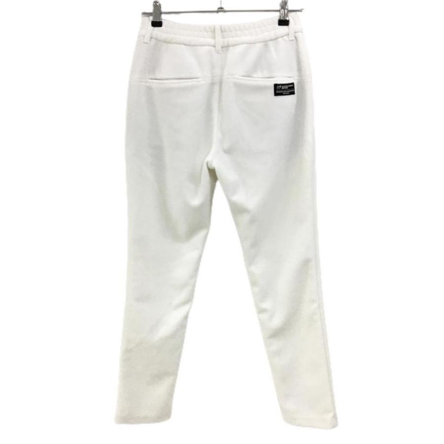 新品】マスターバニー パンツ 白×黒 起毛 ポケット口ロゴ 新品】マスターバニー パンツ 白×黒 起毛 ポケット口ロゴ