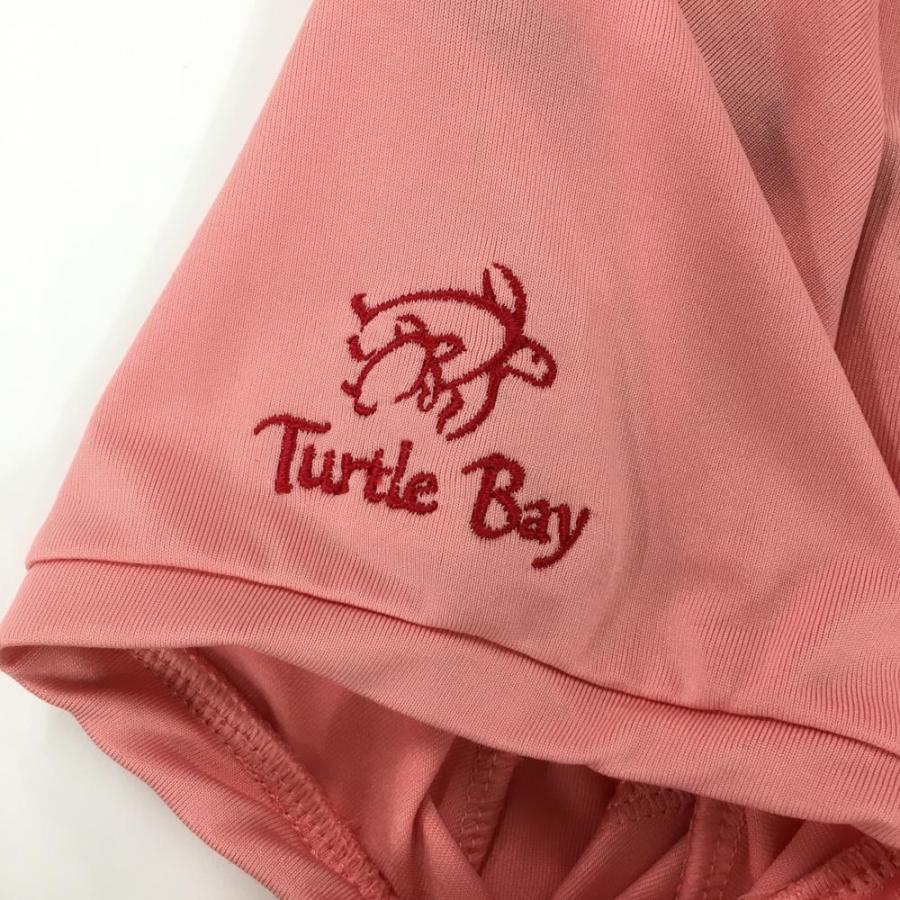 PUMA（プーマ） 半袖ポロシャツ ピンク ロゴ刺しゅう スナップボタン