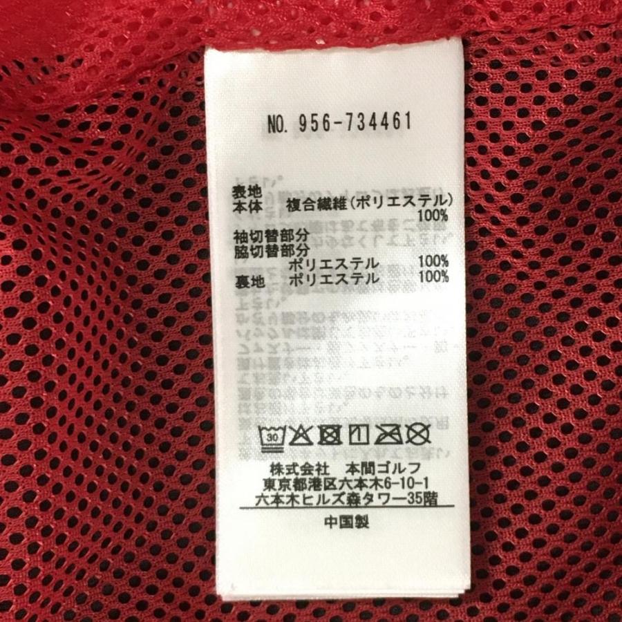 HONMA GOLF（本間ゴルフ） ホンマ ジャケットブルゾン レッド×黒