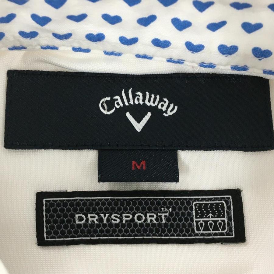Callaway（キャロウェイ） 【美品】キャロウェイ 半袖ポロシャツ 白