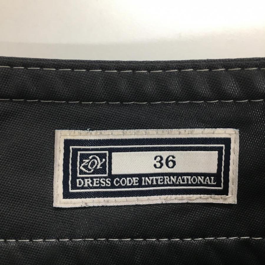 ゾーイ パンツ 黒 ステッチ白 レディース 36(S) ゴルフウェア ZOY