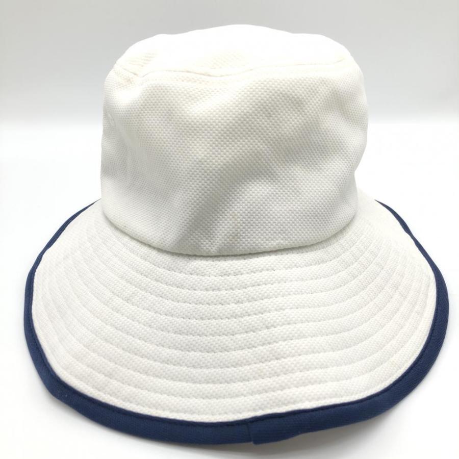 白いリボン付きゴルフハット セール】ニューエラゴルフ バケットハット ザムザ 幅広リボン