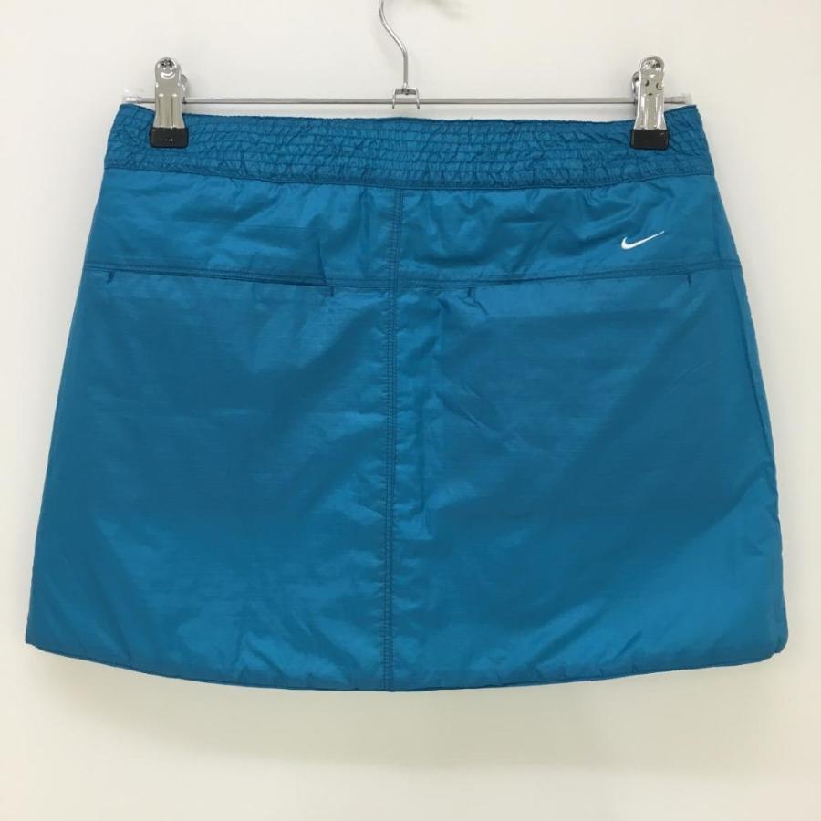 ナイキゴルフ 中綿リバーシブルスカート 白 裏ブルー 薄手 DRI-FIT