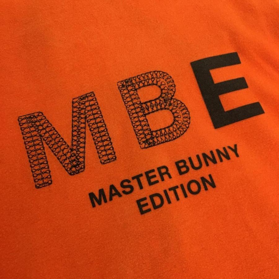 マスターバニー フード付き長袖ハイネックシャツ オレンジ メンズ 4(M