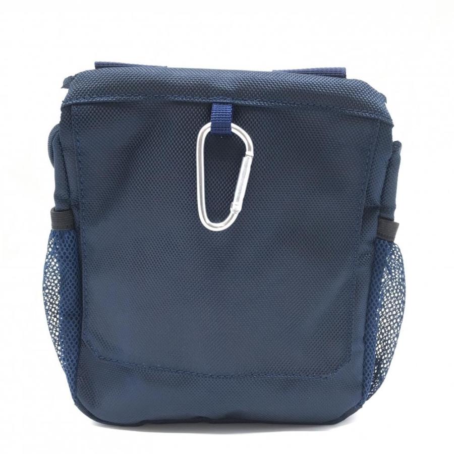 FILA（フィラ） フィラゴルフ 保冷カートバッグ ネイビー×白 カラビナ