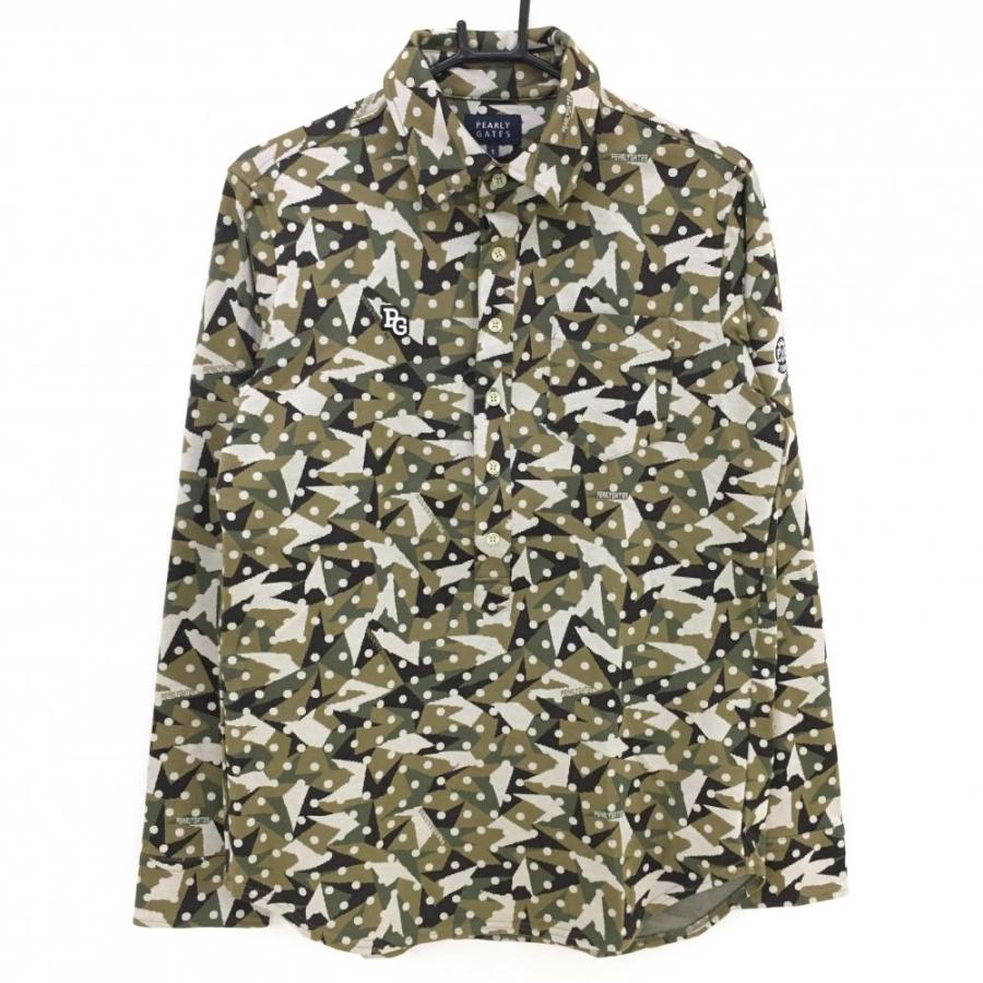 PEARLY GATES カーキ モックネックシャツ サイズ5 2025年最新】Yahoo