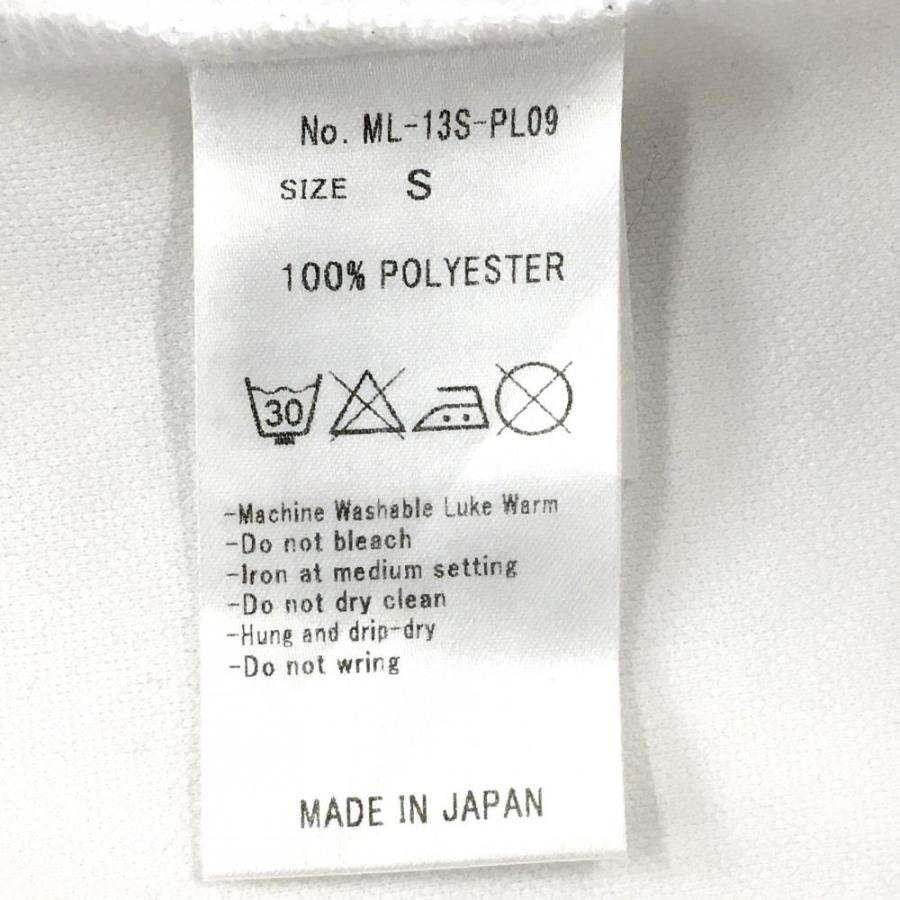 MARK&LONA マークアンドロナ 半袖ポロシャツ 白 スカル メンズ S MARK&LONA マークアンドロナ 半袖ポロシャツ 白 スカル メンズ S