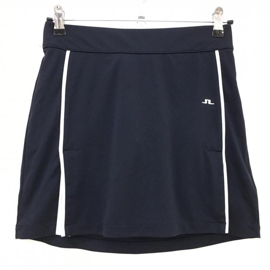 J.LINDEBERG（ジェイリンドバーグ） スカート ネイビー×白 ストレッチ